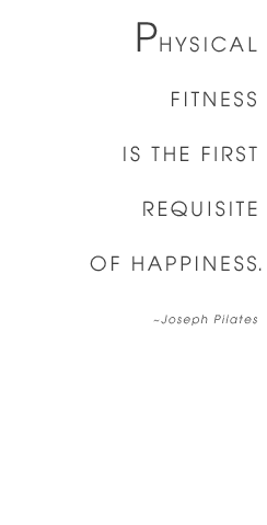 Pilates...